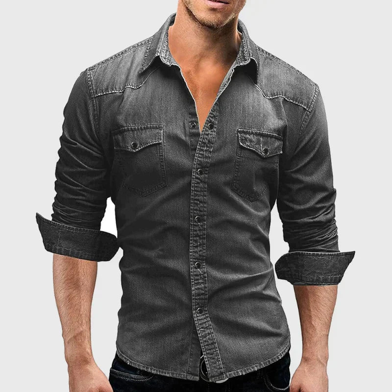 Valerio - Chemise En Denim Élégante